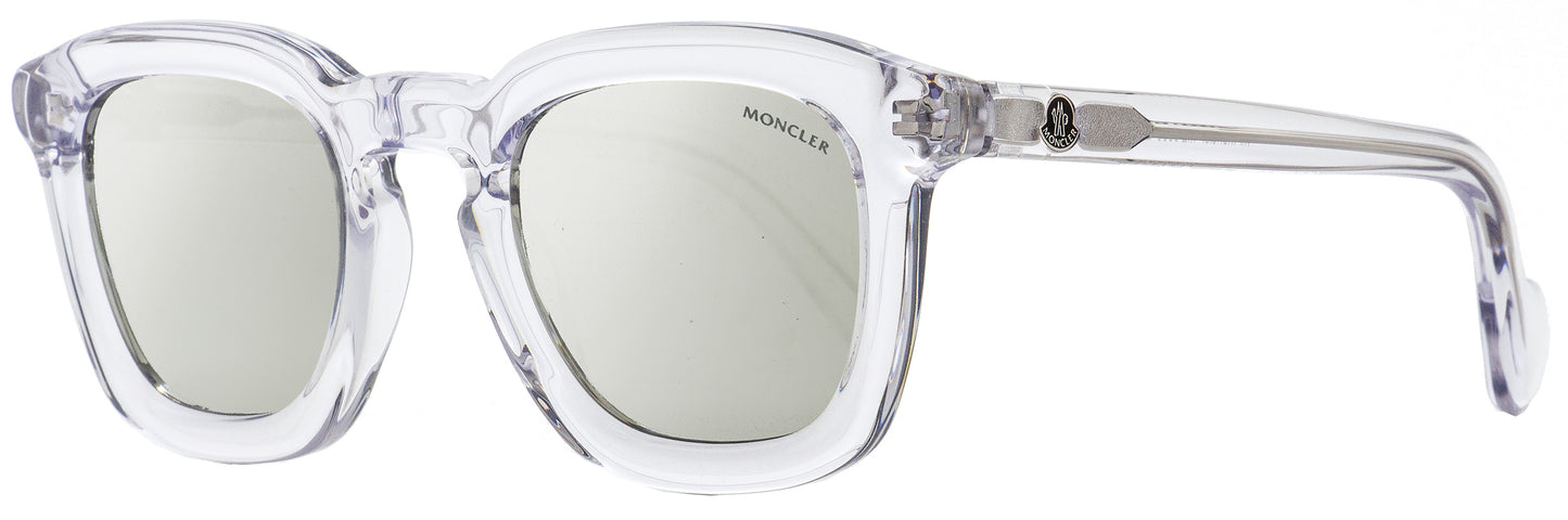 Moncler Rectangular Sunglasses ML0006 27C Crystal 50mm 0006