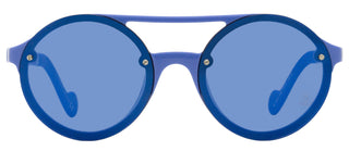 Moncler Double Bridge Sunglasses ML0064 90C Powder Blue 53mm