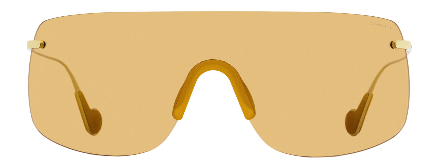 Moncler Electra Sunglasses ML0137P 32E Gold/Amber 0mm