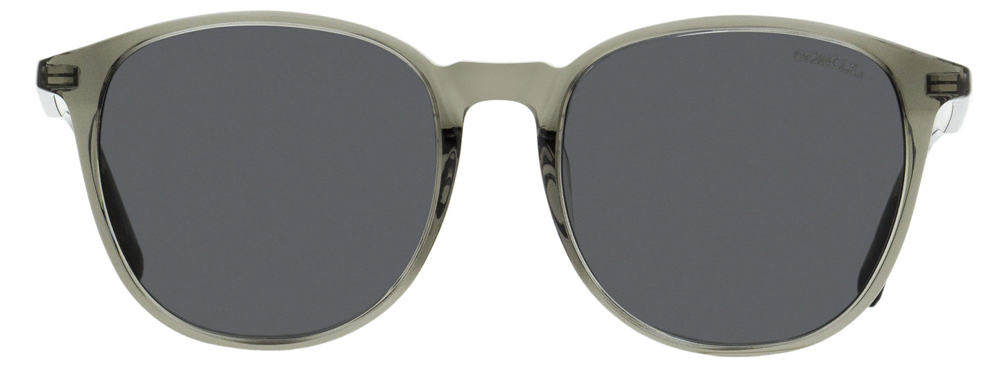 Moncler Luminaire Sunglasses ML0189F 01A Transparent Gray 54mm