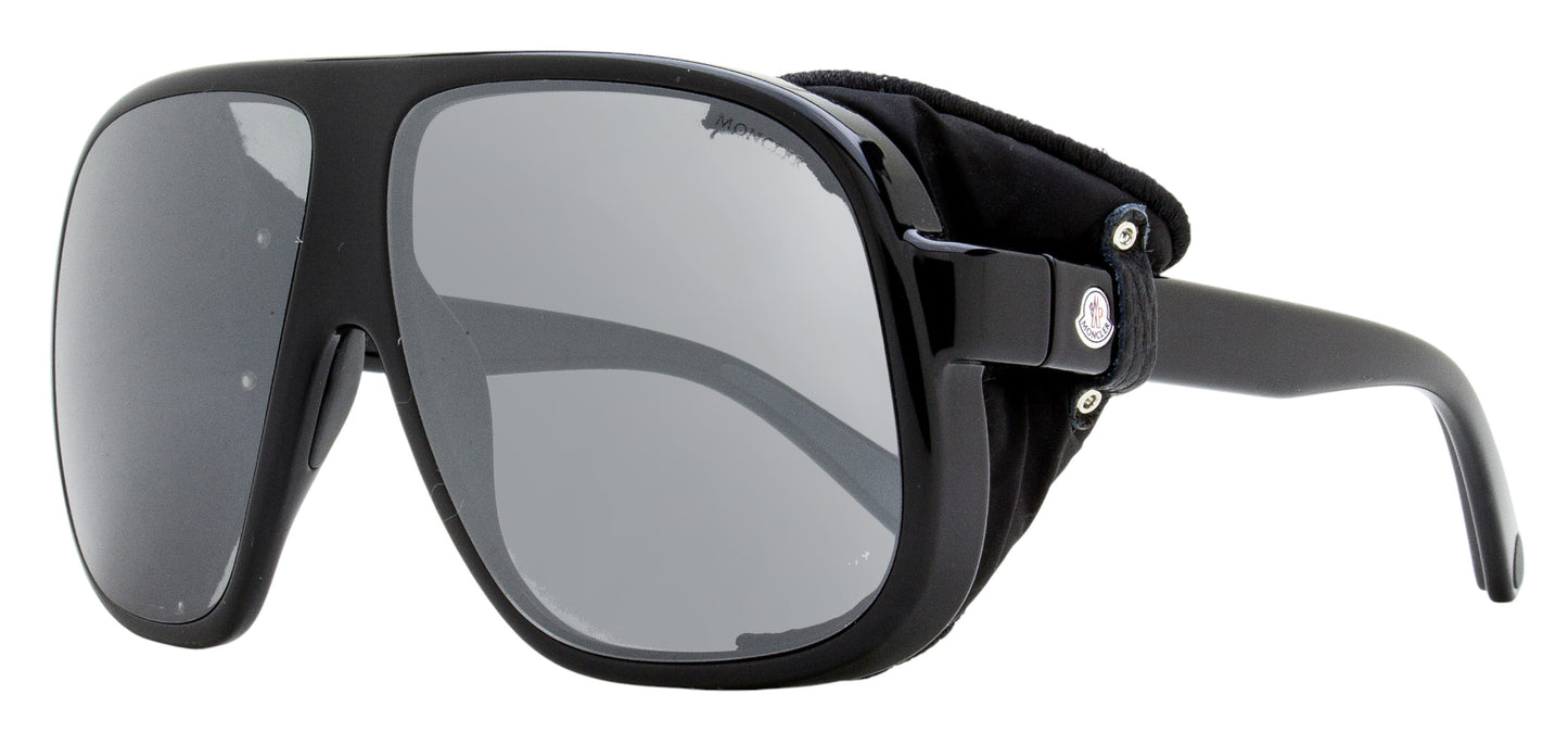 Moncler Diffractor Apres Ski Sunglasses ML0206 05C Black 66mm