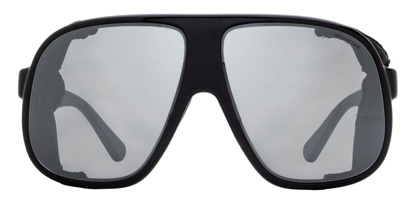 Moncler Diffractor Apres Ski Sunglasses ML0206 05C Black 66mm