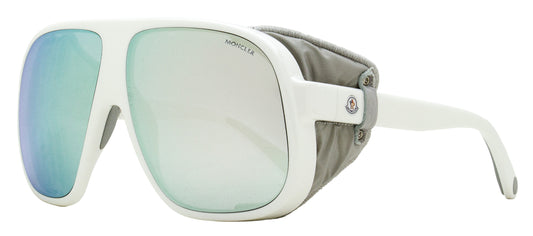 Moncler Diffractor Apres Ski Sunglasses ML0206 24C White 66mm