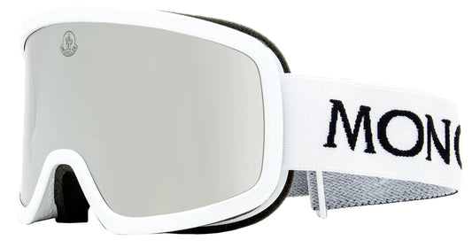 Moncler ML0215 Terrabeam Ski Goggles 21C White