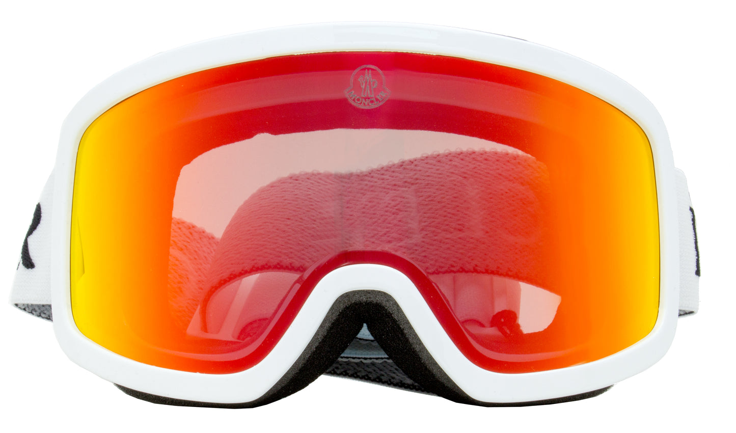 Moncler ML0215 Terrabeam Ski Goggles 21U White