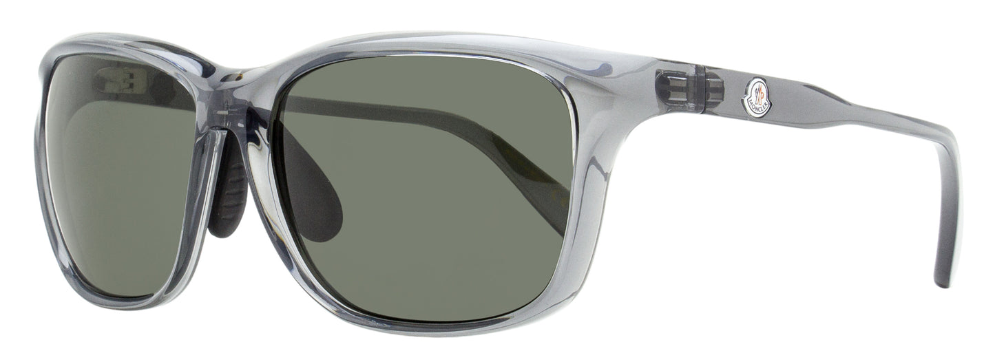 Moncler Logo Sport Sunglasses ML0234-K 20C Transparent Gray 60mm