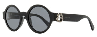 Moncler Atriom Round Sunglasses ML0243 01A Black 51mm