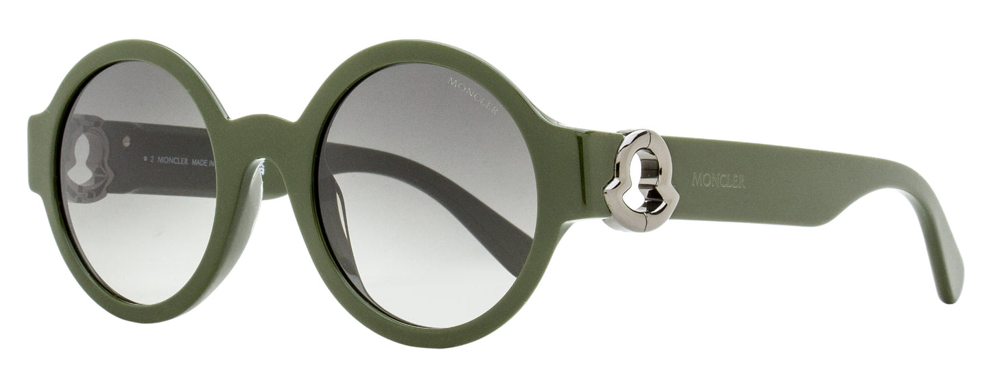 Moncler Atriom Round Sunglasses ML0243 96P Forest Green 51mm