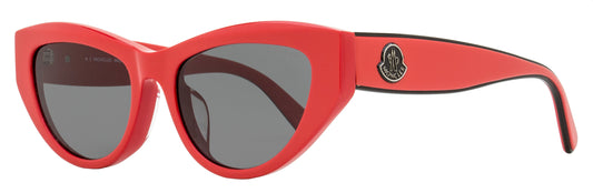 Moncler Modd Alt Fit Sunglasses ML0258F 66A Red 53mm