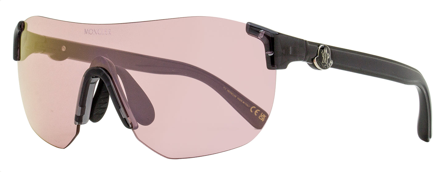 Moncler Rimless Shield Sunglasses ML0272-K 20Z Dark Gray 0mm