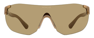 Moncler Rimless Shield Sunglasses ML0272-K 57E Beige 0mm