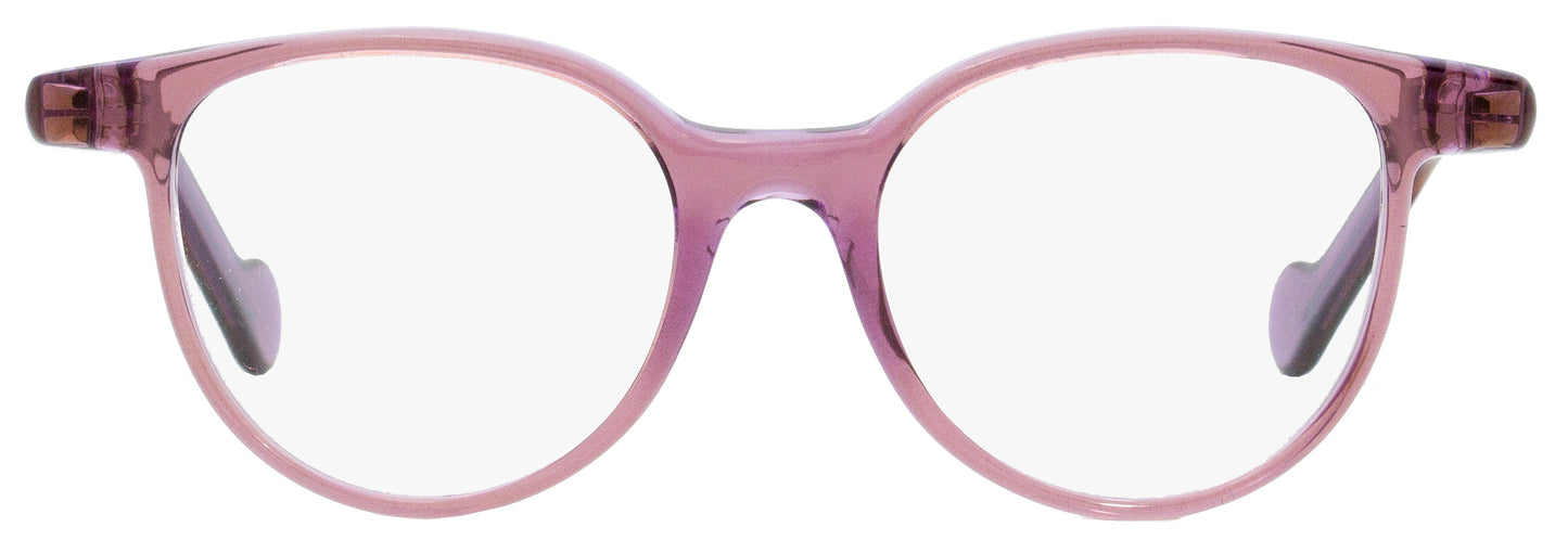 Moncler Oval Eyeglasses ML5032 074 Transparent Pink/Violet 47mm 5032