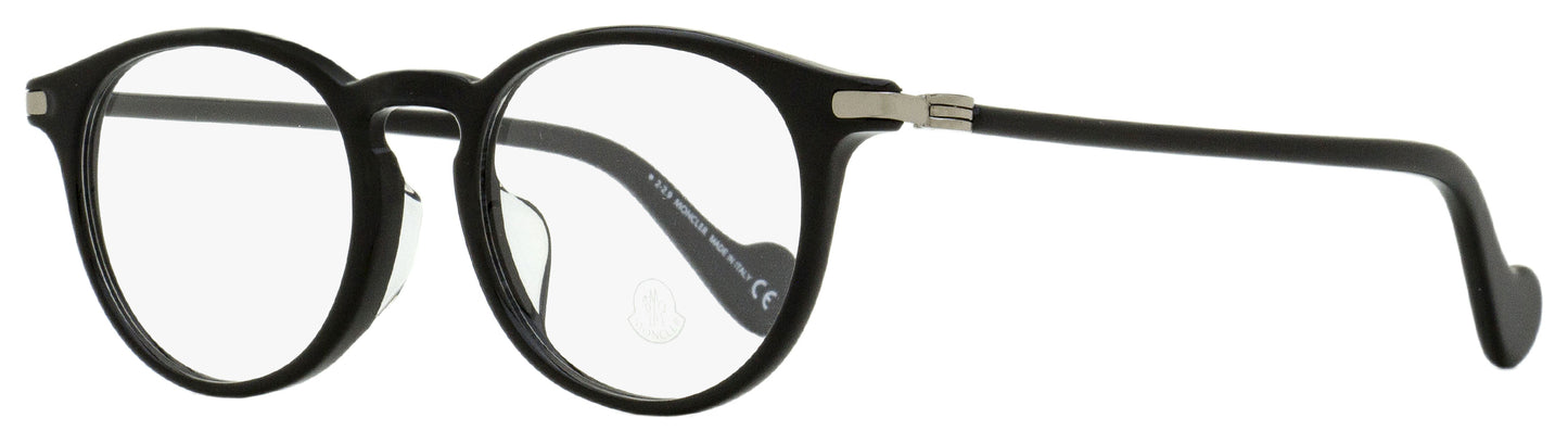 Moncler Oval Eyeglasses ML5044F 001 Black 51mm 5044