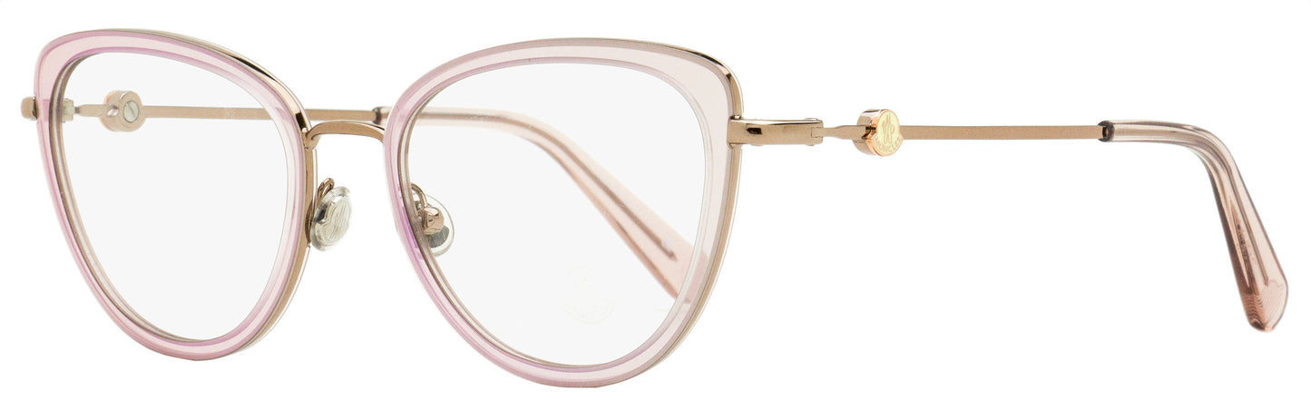 Moncler Cat Eye Eyeglasses ML5148 034 Bronze/Rose 52mm