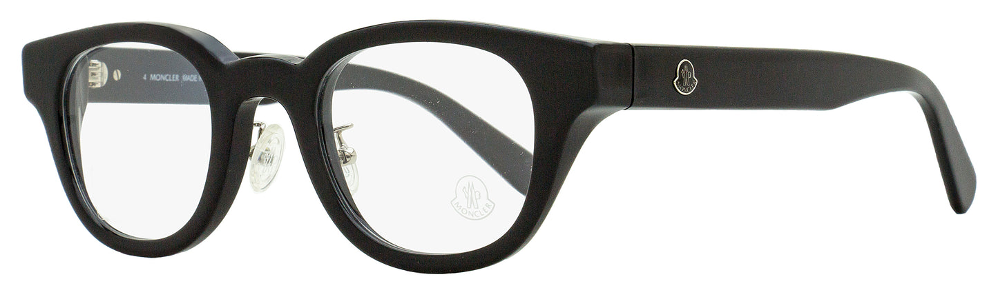 Moncler Alternative Fit Eyeglasses ML5157D 001 Black 46mm