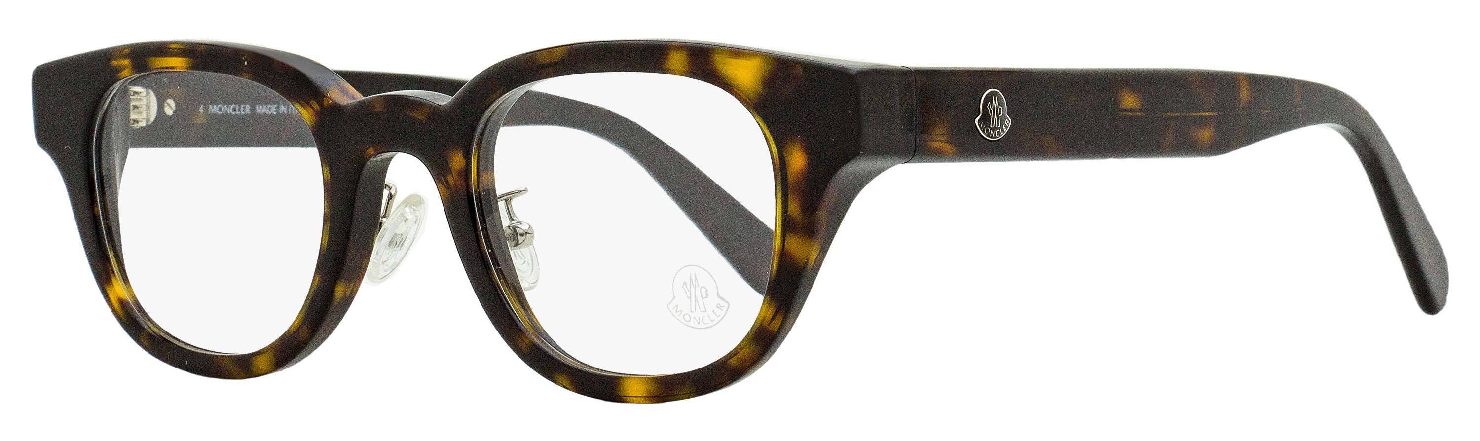 Moncler Alternative Fit Eyeglasses ML5157D 052 Havana 46mm – Stepani Style