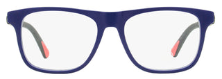 Moncler Rectangular Eyeglasses ML5161 090 Blue/Black 54mm