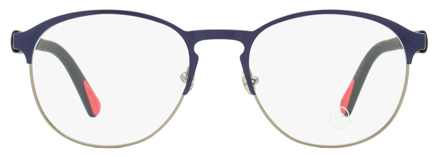 Moncler Oval Eyeglasses ML5192 090 Blue/Black 54mm