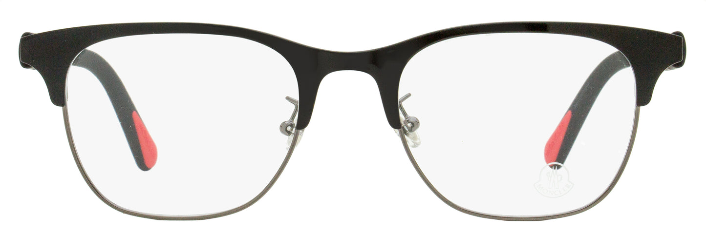 Moncler Rectangular Eyeglasses ML5193H 001 Black 51mm