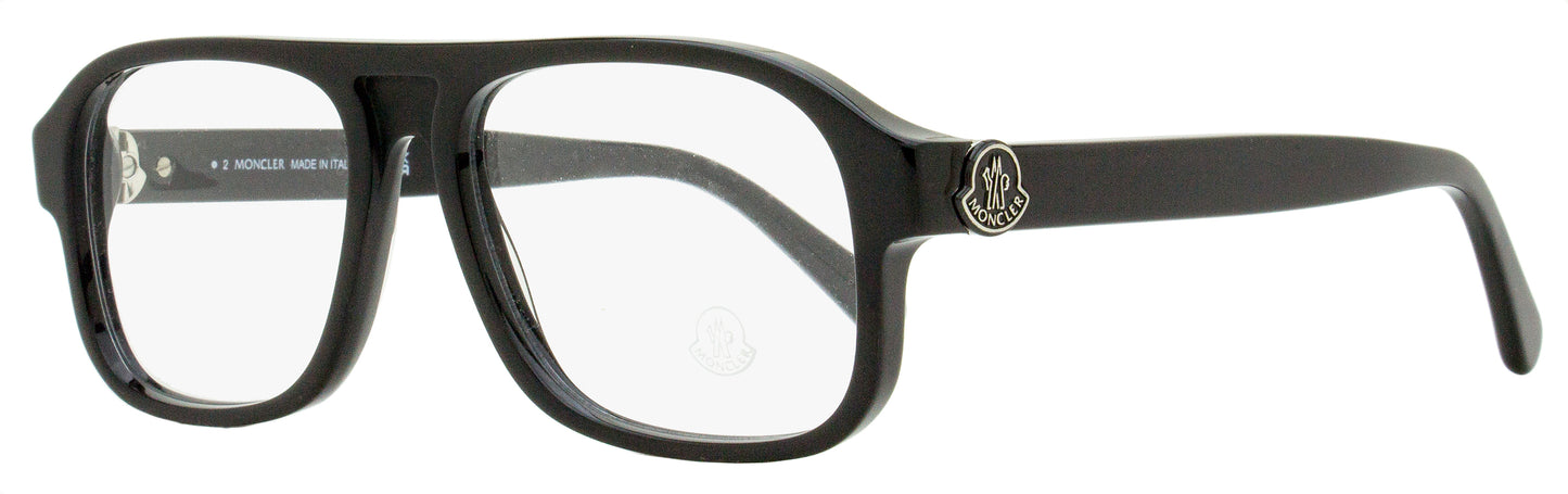 Moncler Rectangular Eyeglasses ML5198 001 Black 54mm