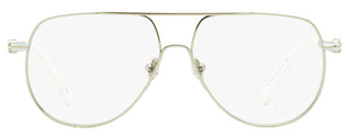 Moncler Pilot Eyeglasses ML5202 016 Palladium/Ivory 56mm