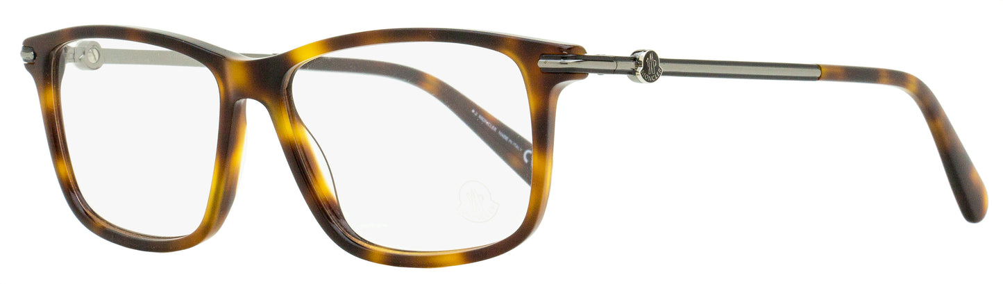 Moncler Rectangular Eyeglasses ML5205 052 Havana 54mm