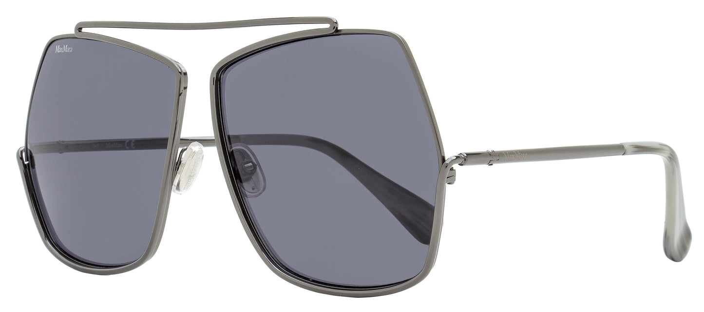 Max Mara Elsa Sunglasses MM0006 32N Gunmetal/Horn 64mm