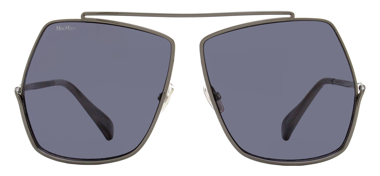 Max Mara Elsa Sunglasses MM0006 32N Gunmetal/Horn 64mm