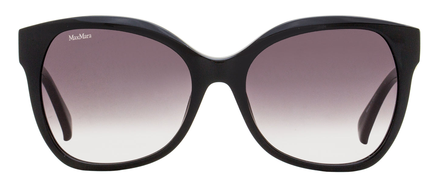 Max Mara Emme3 Sunglasses MM0014 01B Black 56mm