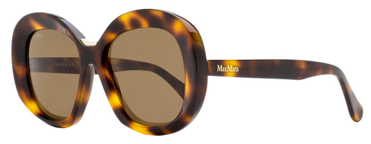 Max Mara Edna Sunglasses MM0087 52E Dark Havana 55mm