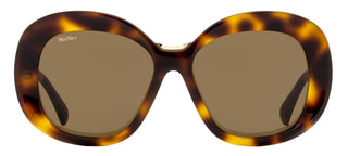 Max Mara Edna Sunglasses MM0087 52E Dark Havana 55mm