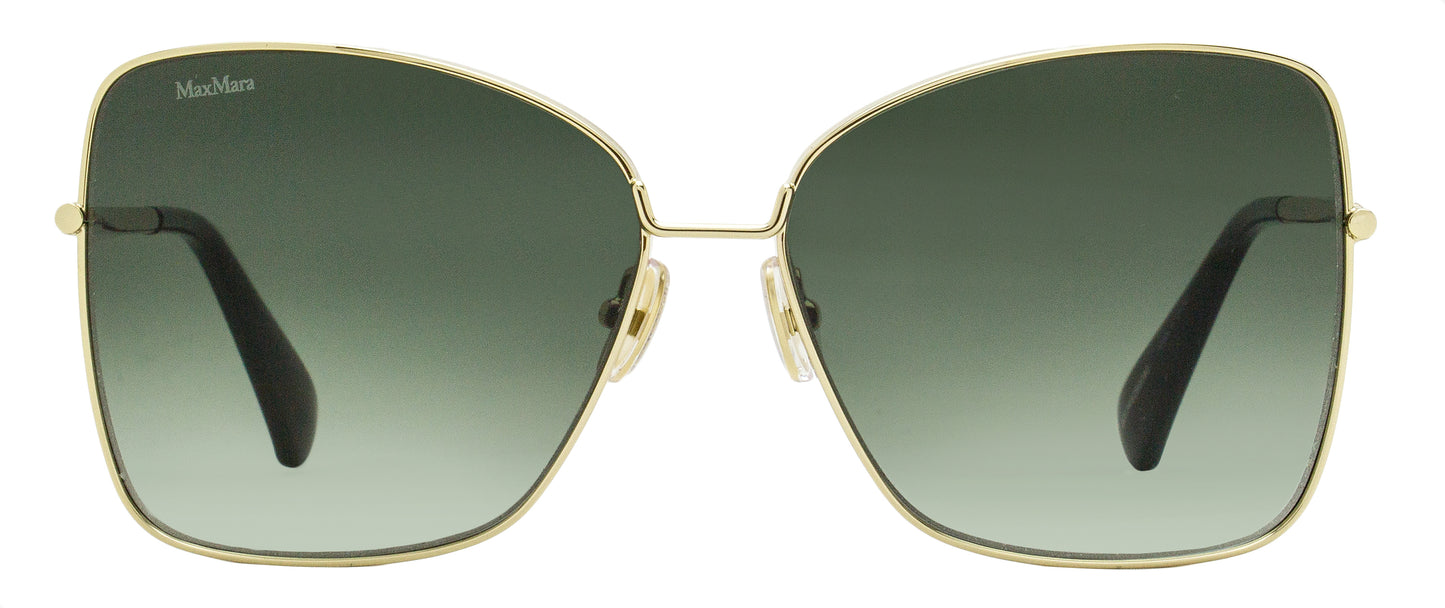 Max Mara Menton1 Sunglasses MM0097 32P Gold/Green 59mm