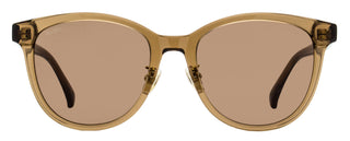 Max Mara Pantos Alt Fit Sunglasses MM0107-K 45E Transparent Brown 55mm