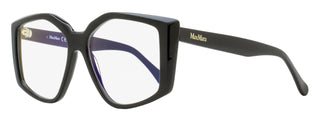 Max Mara Butterfly Blue Block Eyeglasses MM5162-B 001 Black 53mm