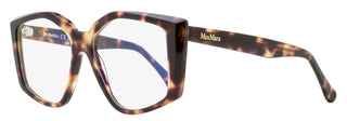 Max Mara Butterfly Blue Block Eyeglasses MM5162-B 055 Colored Havana 53mm