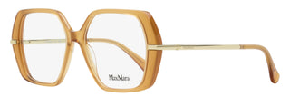 Max Mara Geometric Eyeglasses MM5175 045 Transparent Brown 52mm