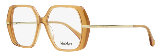 Max Mara Geometric Eyeglasses MM5175 045 Transparent Brown 52mm