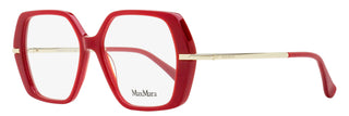Max Mara Geometric Eyeglasses MM5175 066 Carmine Red 52mm