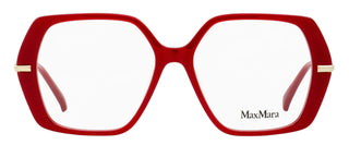 Max Mara Geometric Eyeglasses MM5175 066 Carmine Red 52mm