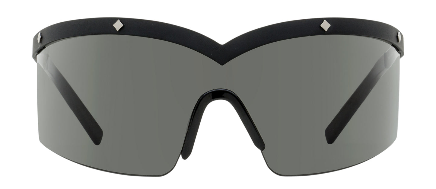 MCM Shield Wrap Sunglasses MW0016 02A Matte Black 0mm