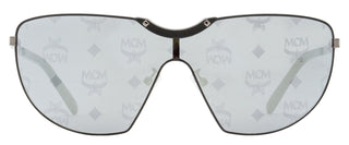 MCM Monogram Shield Sunglasses MW0026-H 02C Black/Ruthenium 0mm