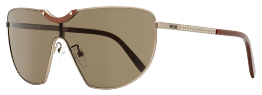 MCM Monogram Shield Sunglasses MW0026-H 37E Brown/Bronze 0mm
