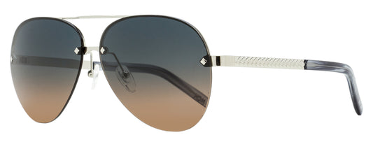 MCM Rimless Pilot Sunglasses MW0027-H 15W Ruthenium/Gray 63mm