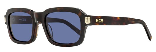 MCM Unisex Rectangular Sunglasses MW0030 52V Dark Havana 53mm