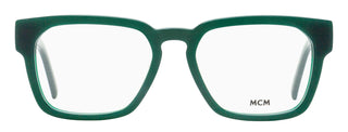 MCM Square Keyhole Eyeglasses MW5032 096 Dark Green 54mm