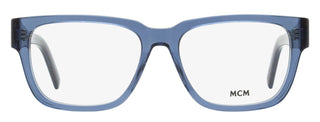 MCM Rectangular Visetos Eyeglasses MW5033 090 Transparent Blue 53mm