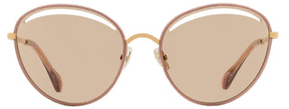 Jimmy Choo Cut-Out Sunglasses Malya/S KON2S Nude Glitter/Gold 59mm