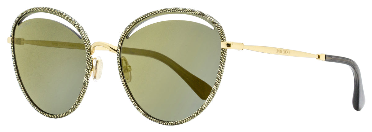 Jimmy Choo Malya cut-out sunglasses Jimmy Choo Eyewear AW19 — Veronika Safrankova main image 3