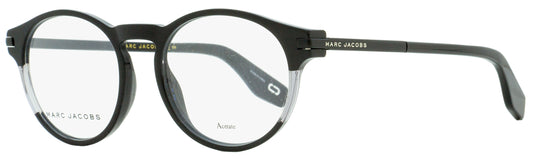 Marc Jacobs Oval Eyeglasses Marc 296 807 Black/Clear 51mm