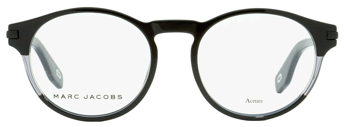 Marc Jacobs Oval Eyeglasses Marc 296 807 Black/Clear 51mm